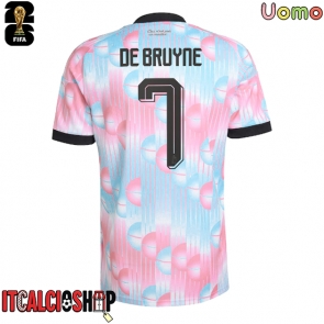 Belgio Kevin De Bruyne #7 Seconda Maglia Mondiali 2026 Manica Corta